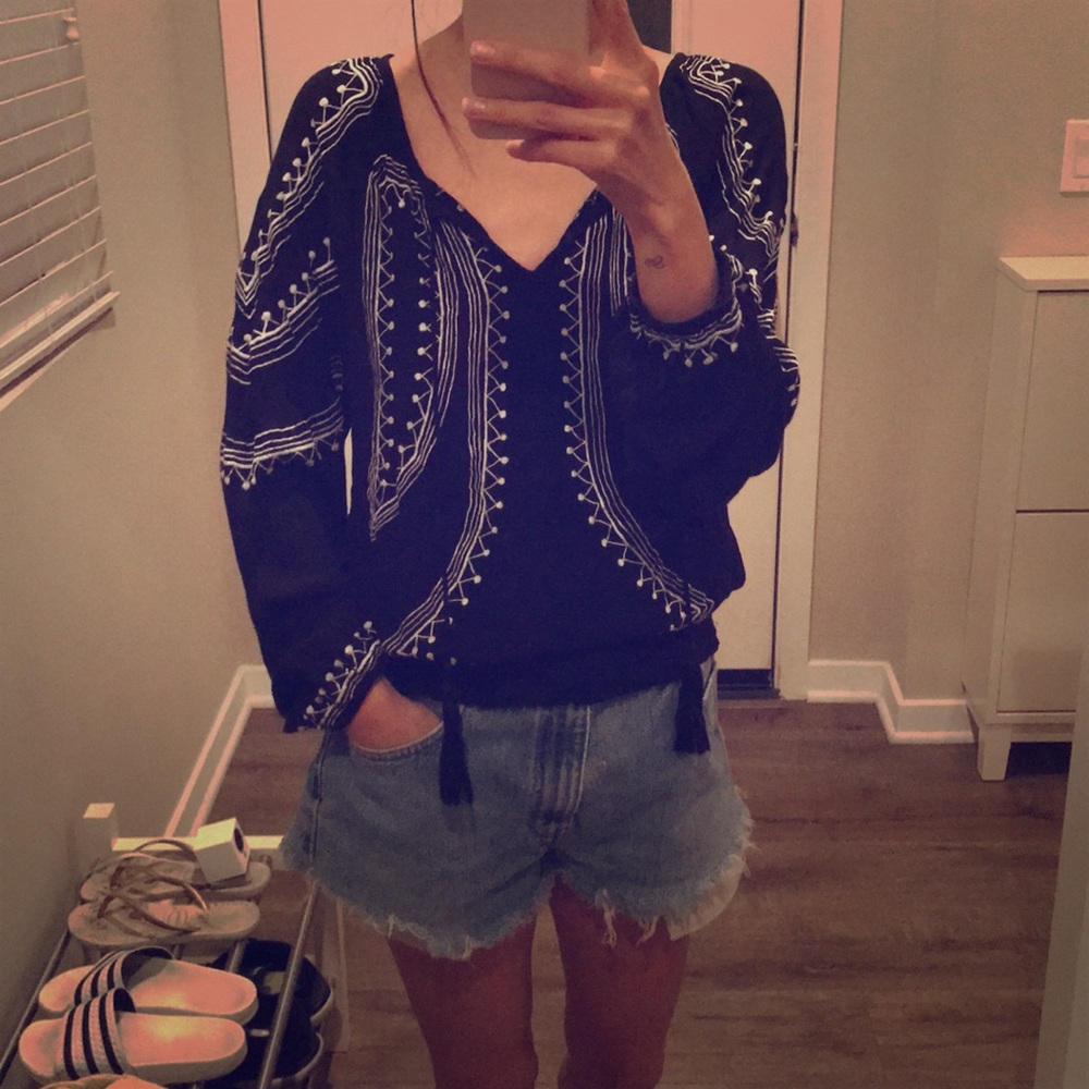 Tularosa embroidered blouse